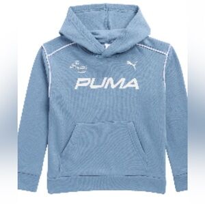 PUMA Kids Light Blue Hoodie